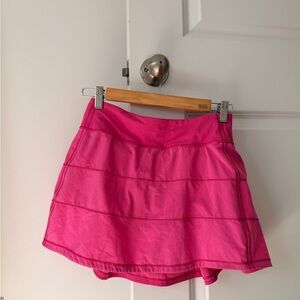 Lululemon Pink Tennis Skort size 4